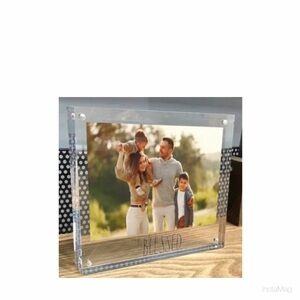 NEW Rae Dunn Blessed  Acrylic Picture Frame Wall Decor